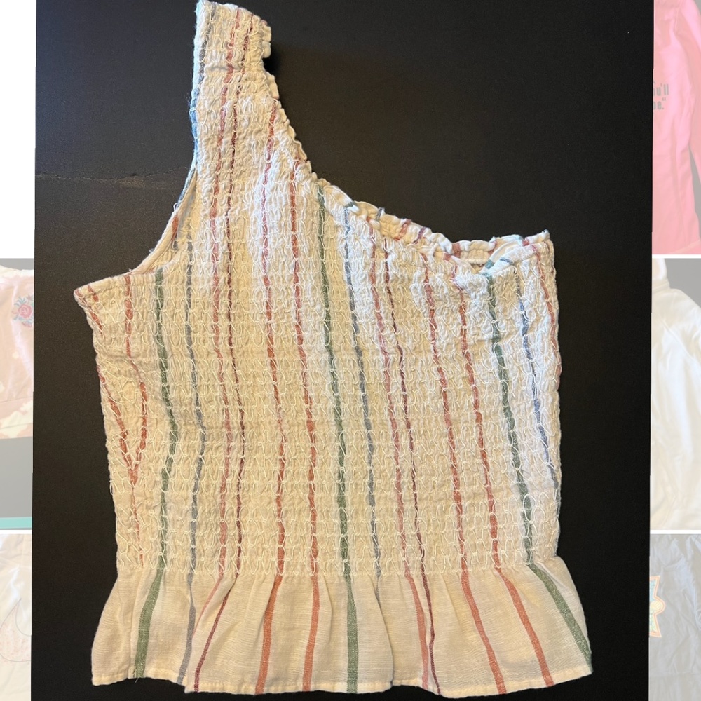 American Eagle one shoulder top